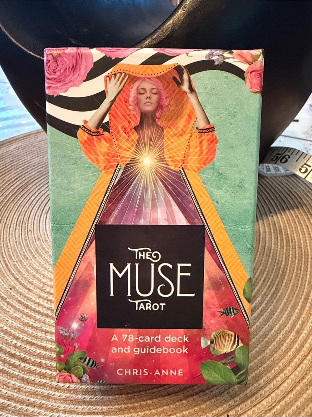 The Muse Tarot Deck by Chris Anne 78 cards & Guidebook featuring Artwork